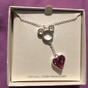 Disney Swarovski necklace